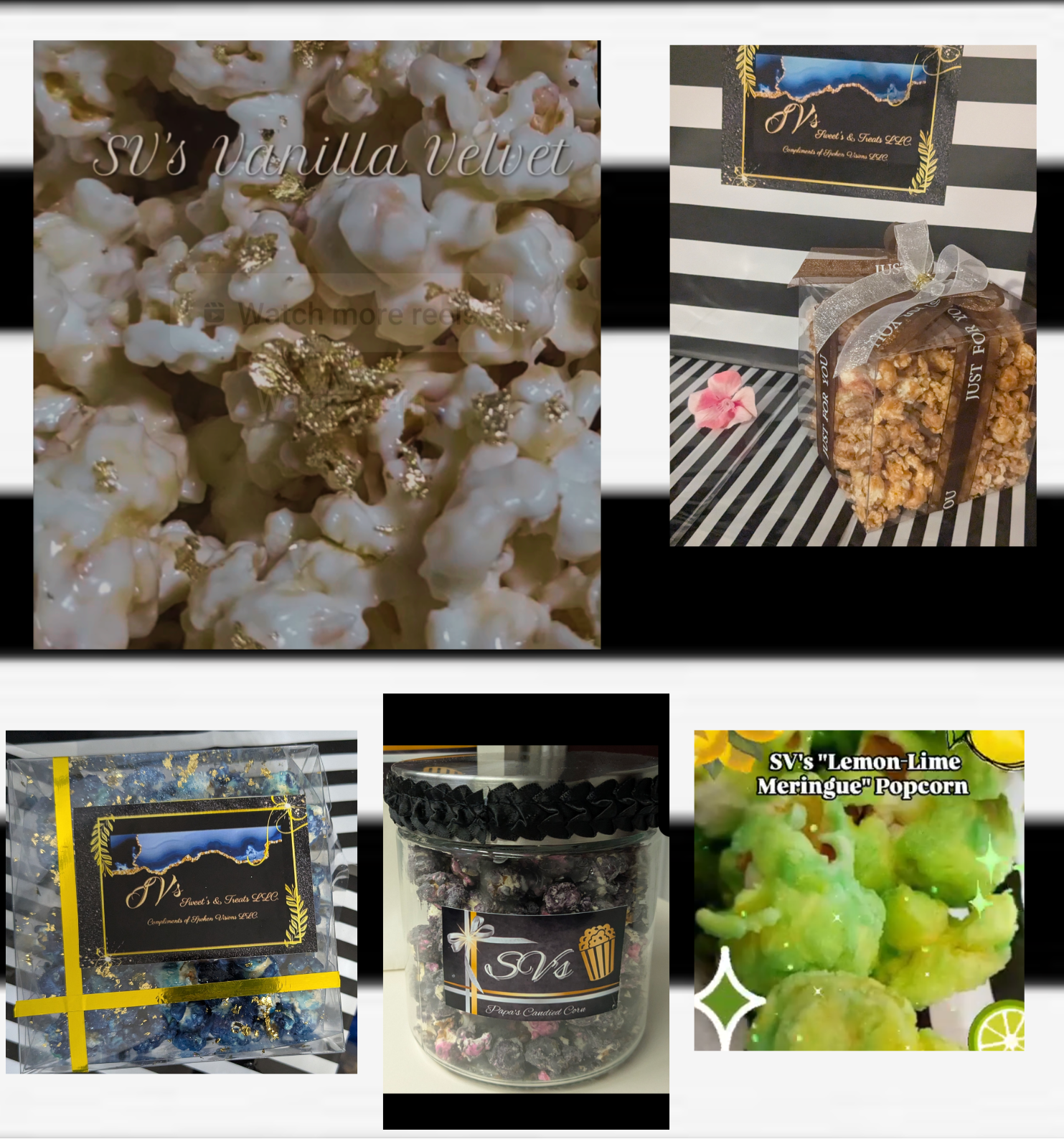 SV's Gourmet Popcorn